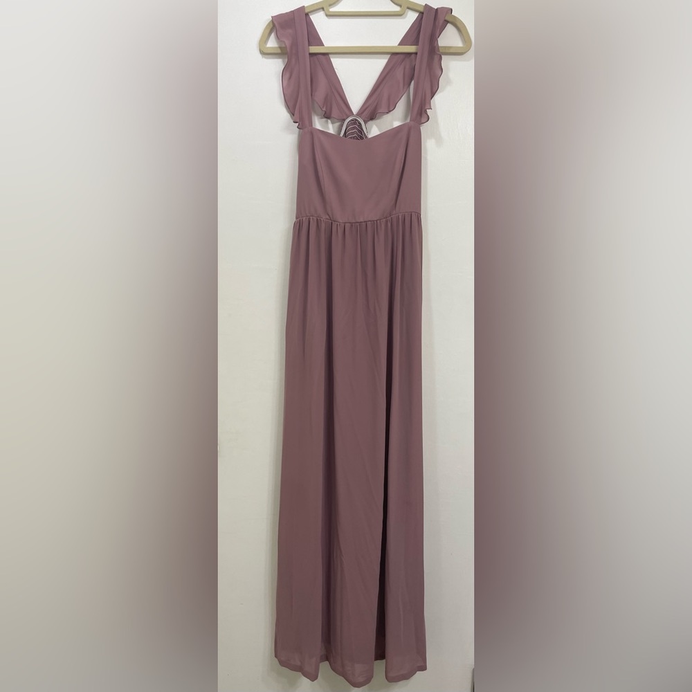 June Maxi Dress in Antique Rose Chiffon - Show Me Your Mumu - Picture 7 of 13